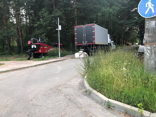 В Тейкове вырубают сосновый бор